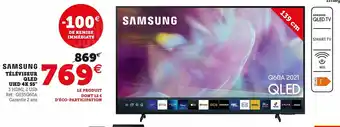 Hyper U Téléviseur QLED UHD 4K 55" offre