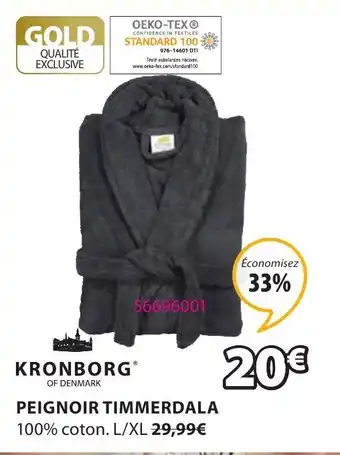JYSK Peignoir Timmerdala offre