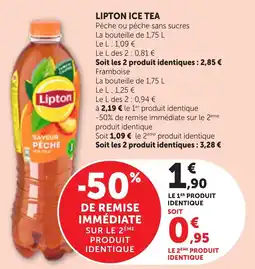 Bi1 Lipton Ice Tea offre