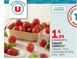 Maximarché U Tomate cerise offre