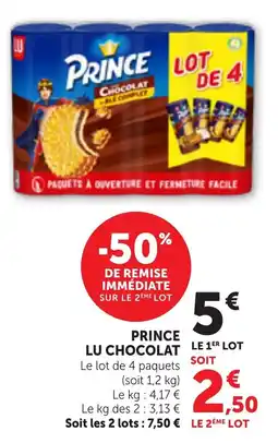 Bi1 PRINCE LU CHOCOLAT offre