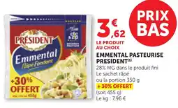 Maximarché PRESIDENT Emmental offre
