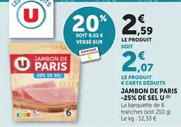 Maximarché JAMBON DE PARIS offre