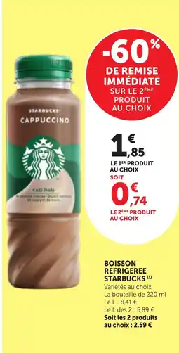 Bi1 STARBUCKS Cappuccino offre