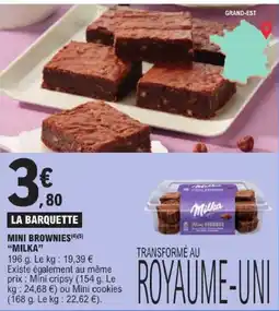 E.Leclerc Milka Mini Brownies offre