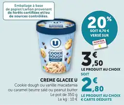 Bi1 CREME GLACEE U offre