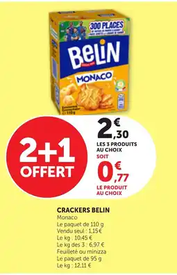 Maximarché Belin Crackers offre