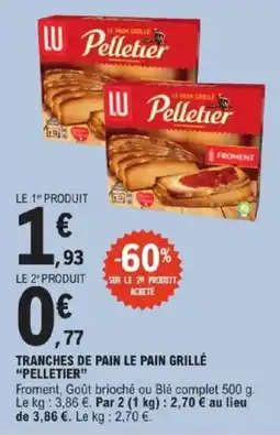 E.Leclerc LU Pelletier offre