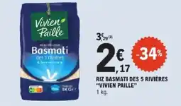 E.Leclerc Vivien Paille Riz Basmati offre