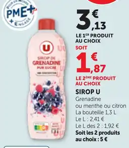 Bi1 SIROP U offre