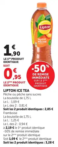 Maximarché Lipton Ice Tea offre