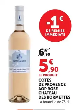 Bi1 Chateau des Bormettes Cotes de Provence AOP Rose offre