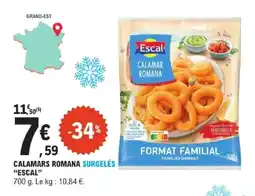 E.Leclerc ESCAL CALAMAR ROMANA offre
