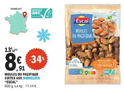 E.Leclerc Escal Moules du Pacifique offre