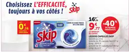 Maximarché Skip Lessive capsules offre
