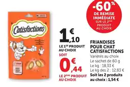 Bi1 Catisfactions Friandises pour chat offre