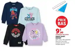 Super U SWEAT SHIRT ENFANT offre