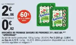 E.Leclerc Aperivrais Bouchées de fromage offre