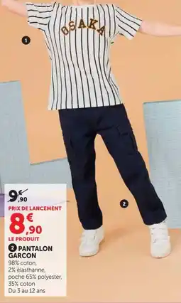 Super U PANTALON GARCON offre