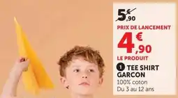 Super U TEE SHIRT GARCON offre