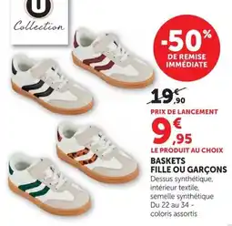 Super U Collection Baskets offre