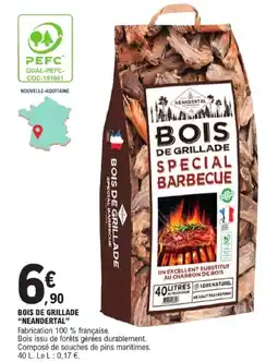 E.Leclerc NEANDERTAL BOIS DE GRILLADE offre