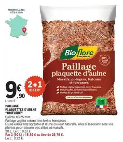 E.Leclerc Bioflore Paillage plaquettes d'aulne offre