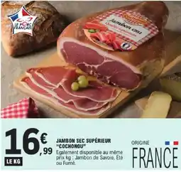 E.Leclerc COCHONOU Jambon sec supérieur offre