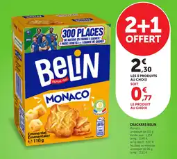 Bi1 BELIN Crackers Monaco offre
