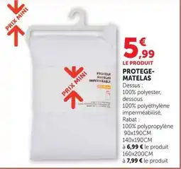 Super U PROTEGE-MATELAS offre