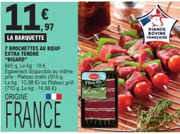 E.Leclerc BIGARD LA BARQUETTE offre