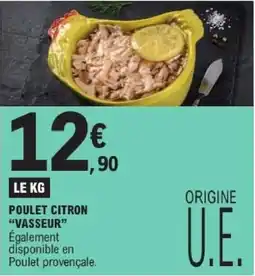 E.Leclerc Poulet citron offre