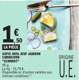 E.Leclerc ASPIC OVAL offre