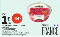 E.Leclerc SUD & SOL TOMATES CERISE CONFITES offre