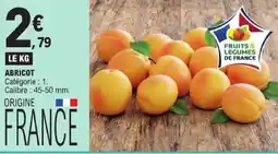 E.Leclerc FRUITS & LEGUMES DE FRANCE ABRICOT offre