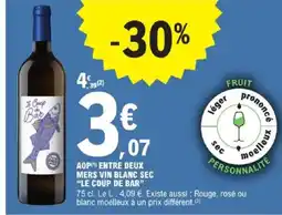E.Leclerc LE COUP DE BAR offre