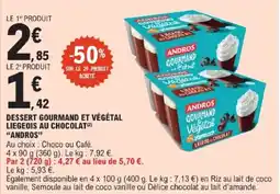 E.Leclerc ANDROS GOURMAND VÉGÉTAL offre