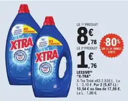 E.Leclerc X-TRA Lessive offre