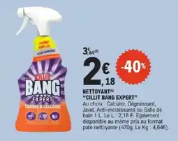 E.Leclerc CILLIT BANG EXPERT offre
