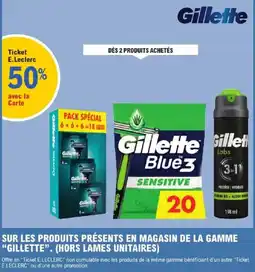 E.Leclerc Gillette offre