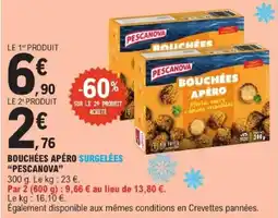 E.Leclerc PESCANOVA BOUCHÉES APÉRO offre