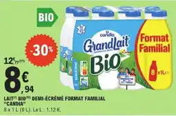 E.Leclerc CANDIA Grandlait Bio offre