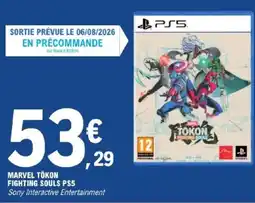 E.Leclerc Sony Interactive Entertainment MARVEL TÔKON FIGHTING SOULS PS5 offre