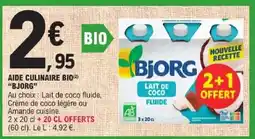 E.Leclerc BJORG Lait de coco fluide offre