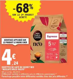 E.Leclerc NESCAFÉ Dolce Gusto neo offre