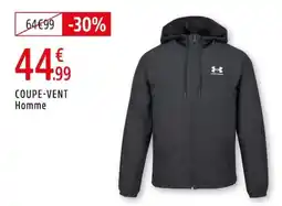 Intersport Under Armour Coupe-Vent Homme offre