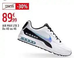 Intersport Nike AIR MAX LTD 3 offre