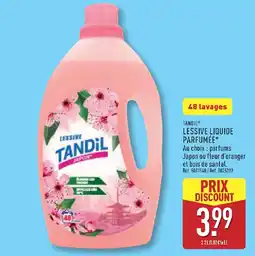 ALDI TANDiL Lessive liquide parfumée offre