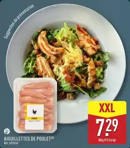 ALDI AIGUILLETTES DE POULET offre