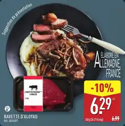 ALDI Bavette d'Aloyau offre